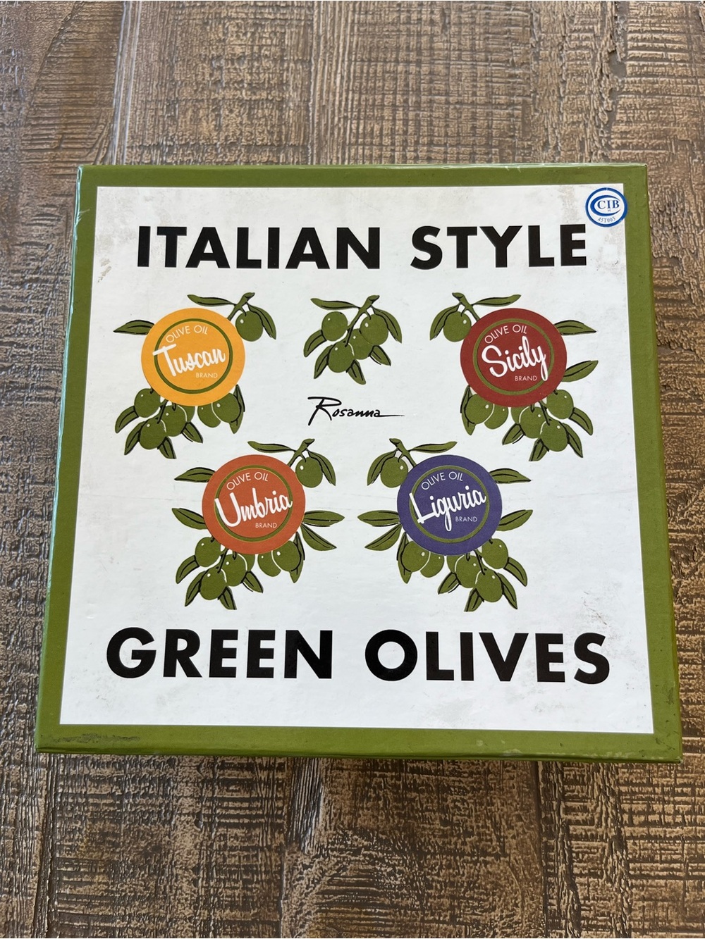 Rosanna Tuscan Green Olive Ceramic Appetizer plate Set - 5-Piece - Picture 2 of 9